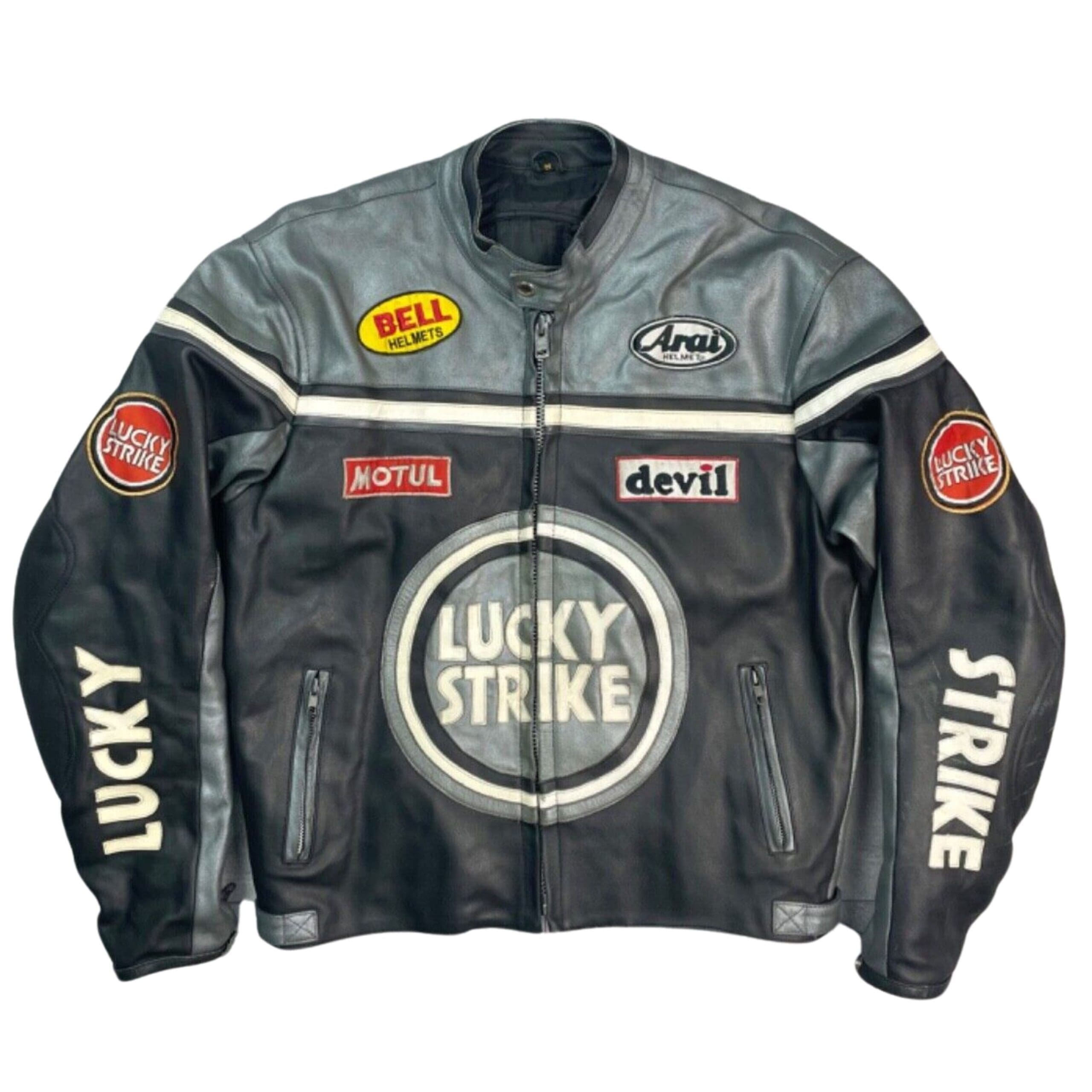 LUCKY STRIKE LEATHER JACKET – Premiindustries